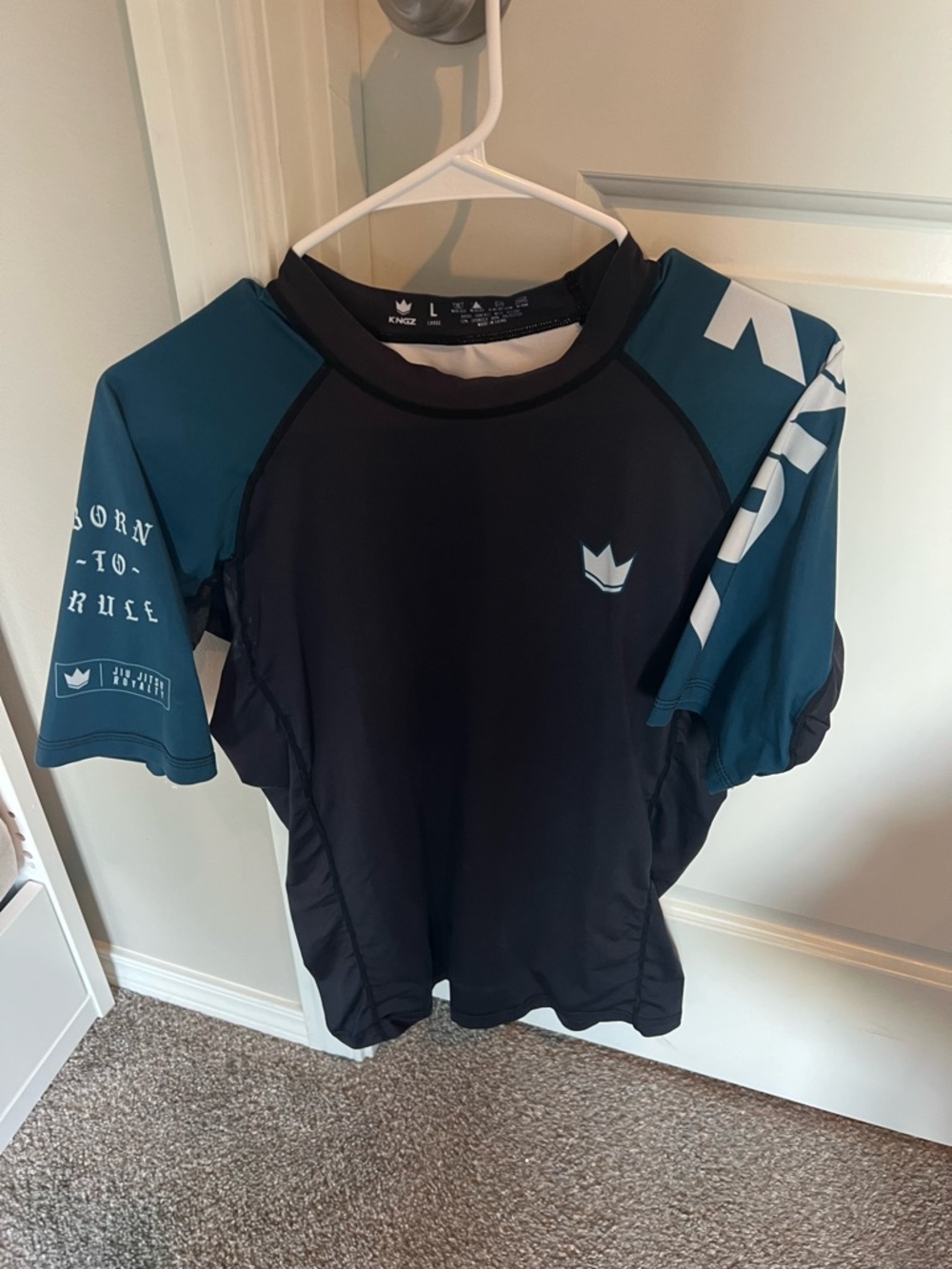 Kingz Jiu Jitsu Rash Guard and Shorts